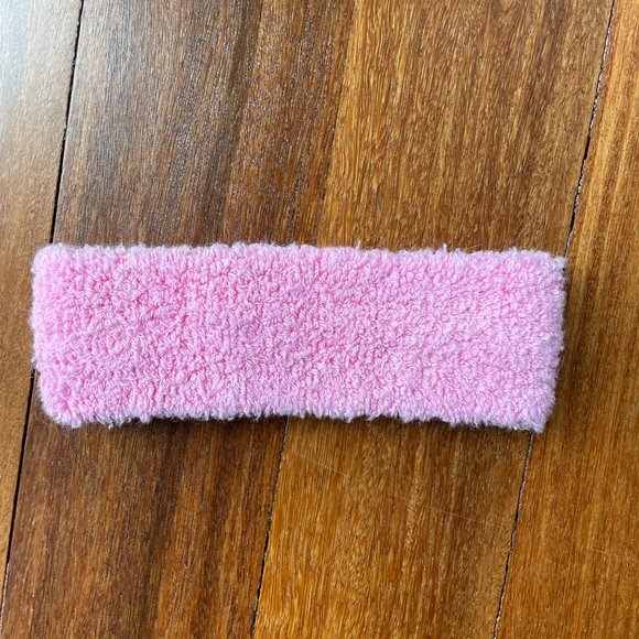 Younglife Pink Terrycloth Head Sweatband - Picture 2 of 2